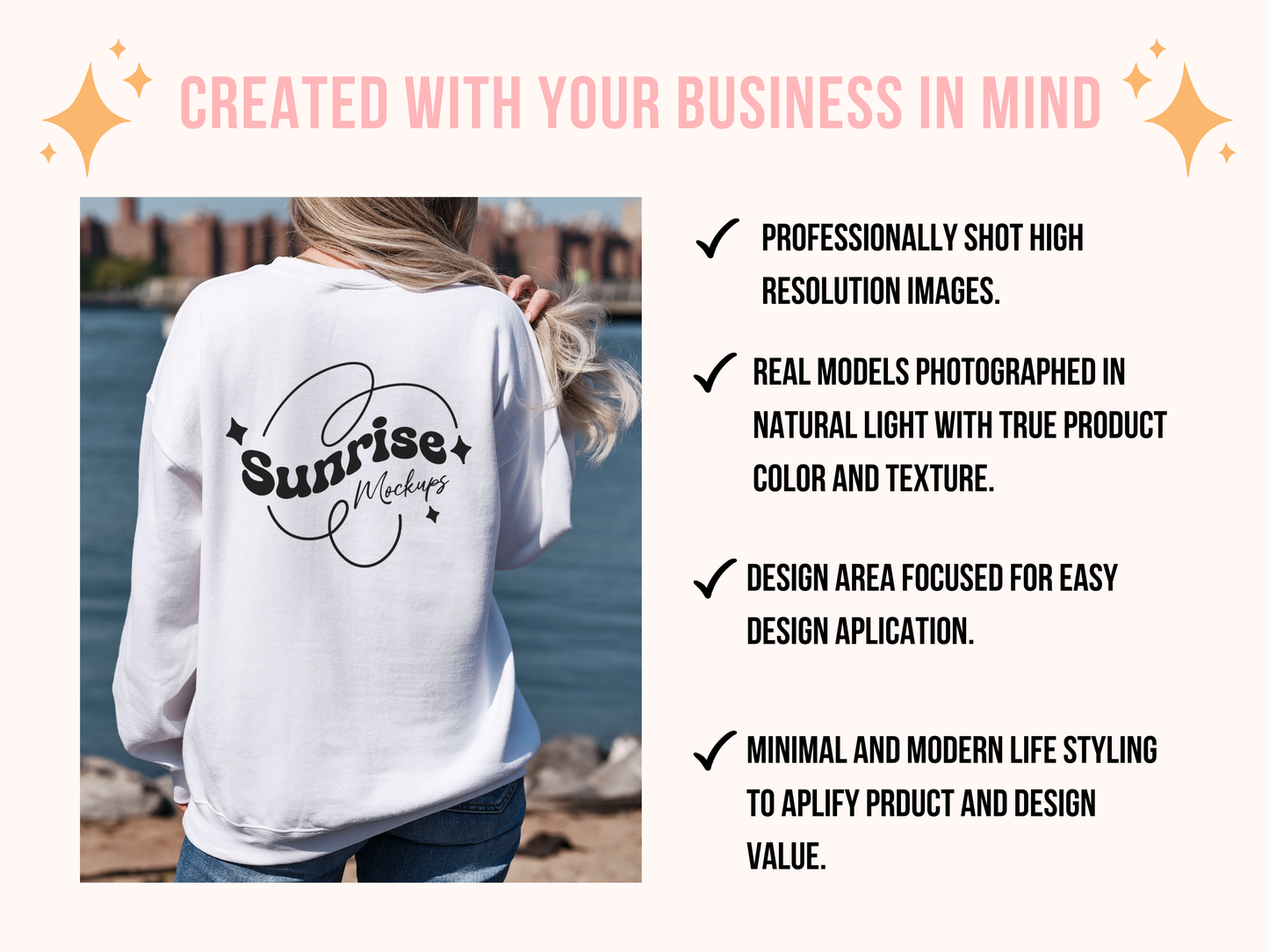 White Crewneck Sweatshirt Mockup - Gildan 18000 for Clean, Professional POD Designs